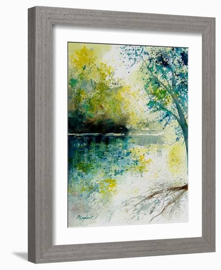 Watercolor 130605-Pol Ledent-Framed Art Print