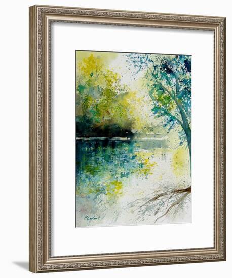 Watercolor 130605-Pol Ledent-Framed Art Print