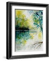 Watercolor 130605-Pol Ledent-Framed Art Print