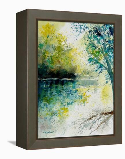 Watercolor 130605-Pol Ledent-Framed Stretched Canvas