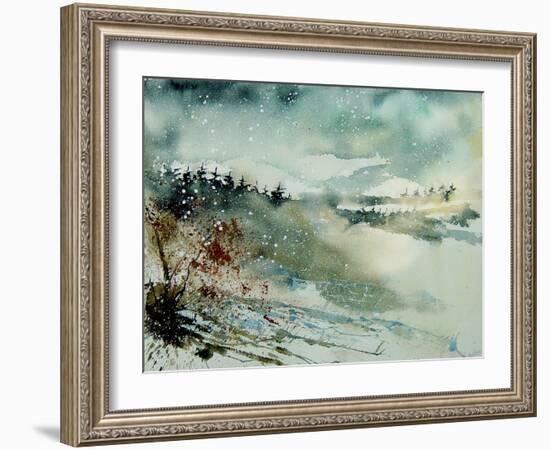 Watercolor 130606-Pol Ledent-Framed Art Print