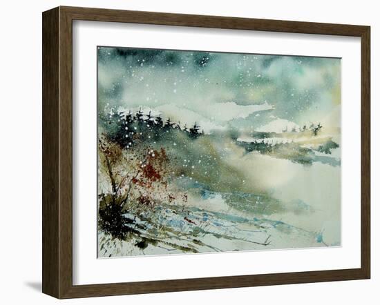 Watercolor 130606-Pol Ledent-Framed Art Print