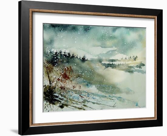 Watercolor 130606-Pol Ledent-Framed Art Print