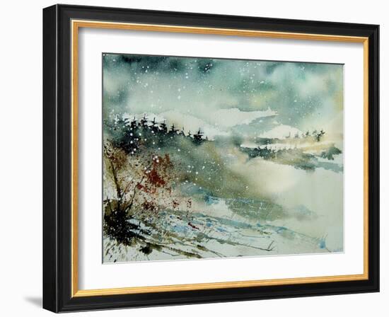 Watercolor 130606-Pol Ledent-Framed Art Print