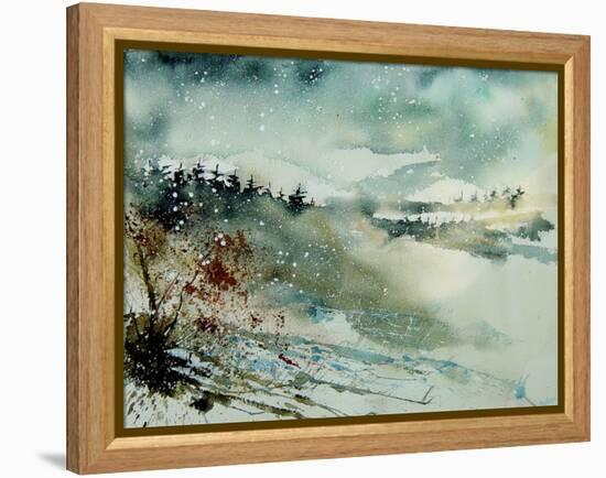 Watercolor 130606-Pol Ledent-Framed Stretched Canvas