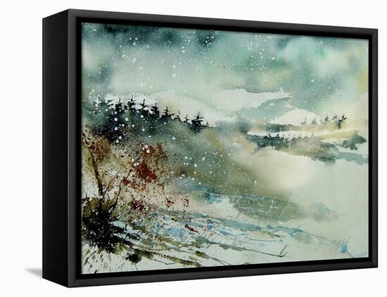 Watercolor 130606-Pol Ledent-Framed Stretched Canvas