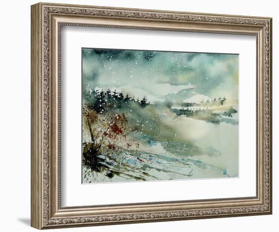 Watercolor 130606-Pol Ledent-Framed Art Print