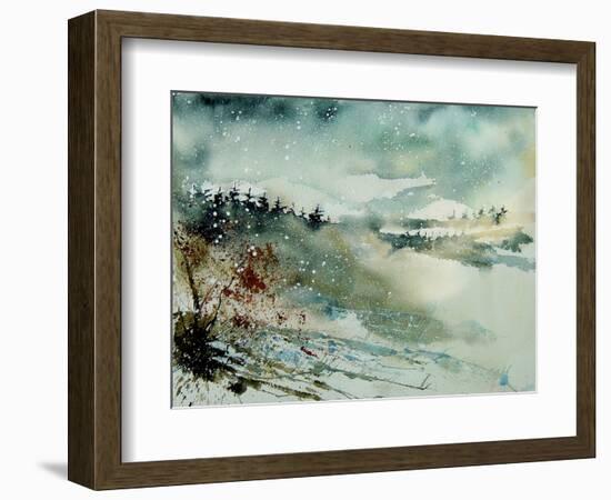 Watercolor 130606-Pol Ledent-Framed Art Print