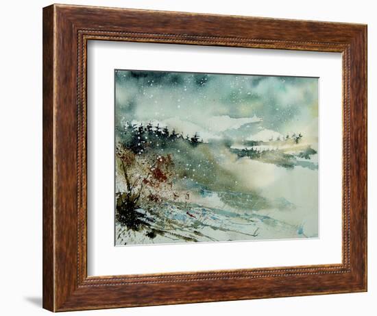 Watercolor 130606-Pol Ledent-Framed Art Print