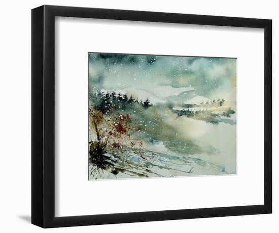 Watercolor 130606-Pol Ledent-Framed Art Print