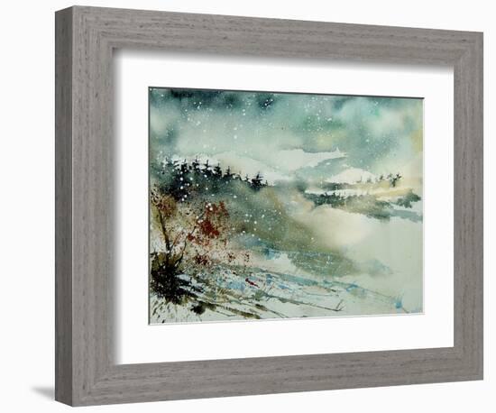 Watercolor 130606-Pol Ledent-Framed Premium Giclee Print