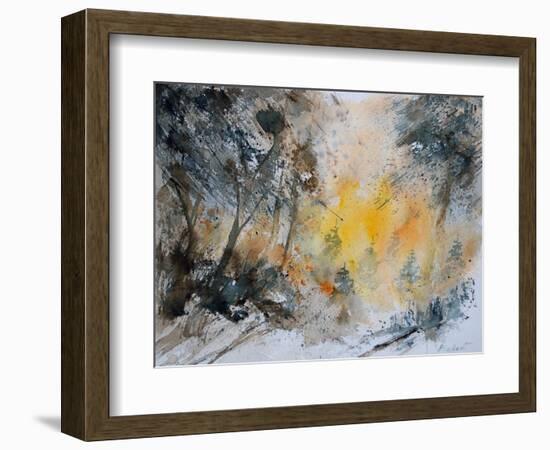 Watercolor 131206-Pol Ledent-Framed Art Print