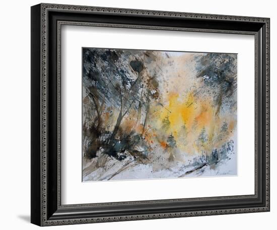 Watercolor 131206-Pol Ledent-Framed Art Print