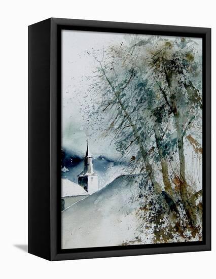 Watercolor 140605-Pol Ledent-Framed Stretched Canvas