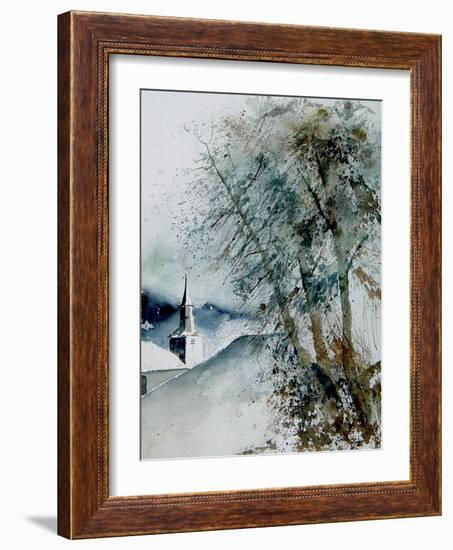 Watercolor 140605-Pol Ledent-Framed Art Print