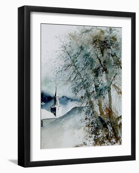 Watercolor 140605-Pol Ledent-Framed Art Print