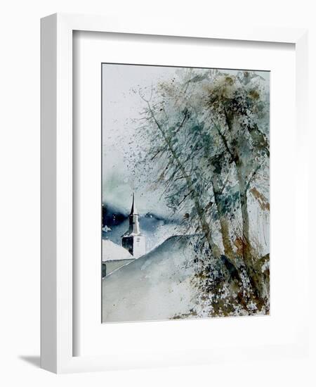 Watercolor 140605-Pol Ledent-Framed Art Print