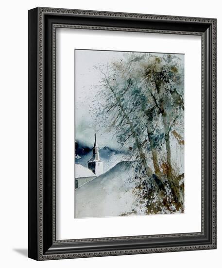 Watercolor 140605-Pol Ledent-Framed Art Print