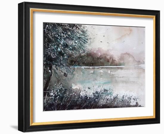 Watercolor 151205-Pol Ledent-Framed Art Print