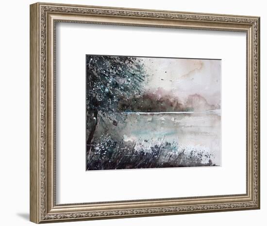 Watercolor 151205-Pol Ledent-Framed Art Print