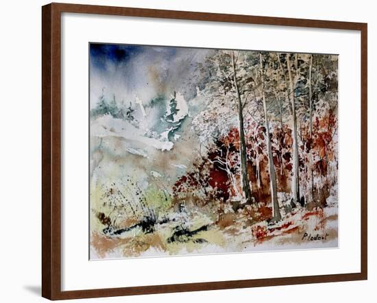 Watercolor 200307-Pol Ledent-Framed Art Print