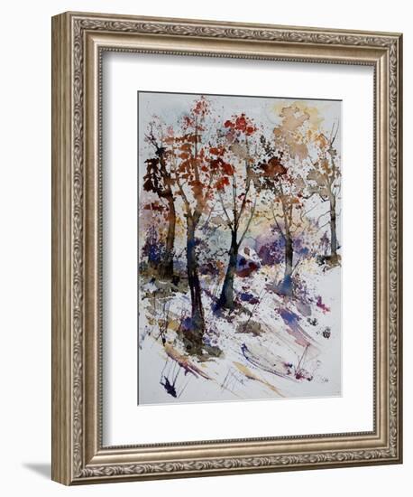 Watercolor 201206-Pol Ledent-Framed Art Print