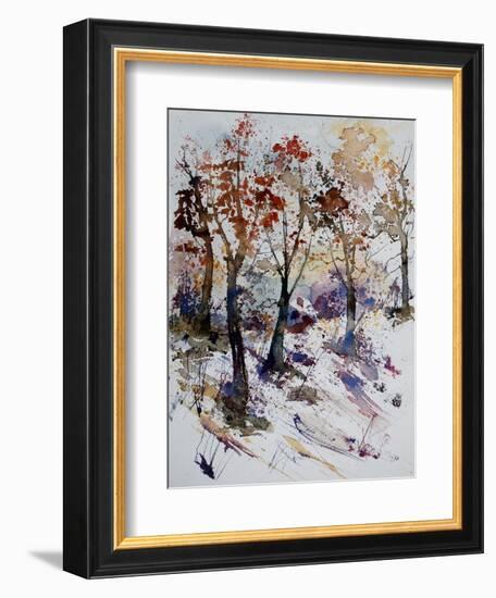 Watercolor 201206-Pol Ledent-Framed Art Print