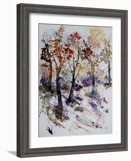 Watercolor 201206-Pol Ledent-Framed Art Print