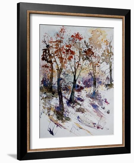 Watercolor 201206-Pol Ledent-Framed Art Print