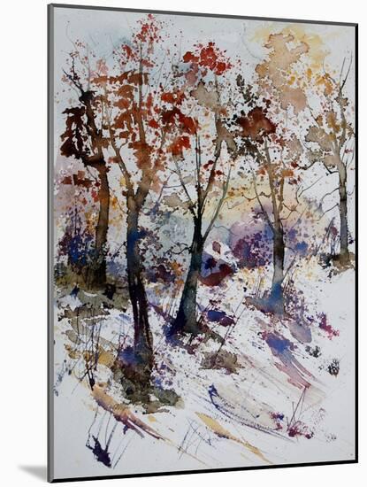 Watercolor 201206-Pol Ledent-Mounted Art Print