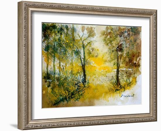 Watercolor 210108-Pol Ledent-Framed Art Print