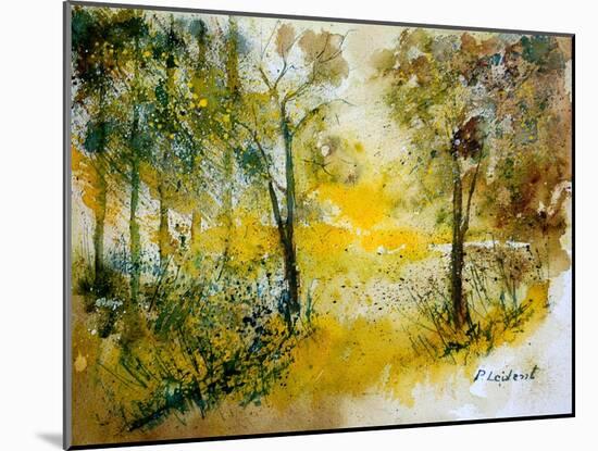 Watercolor 210108-Pol Ledent-Mounted Art Print