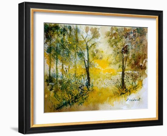 Watercolor 210108-Pol Ledent-Framed Art Print