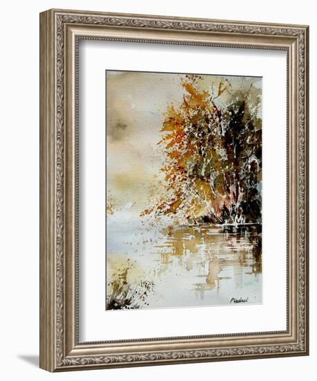 Watercolor 210505-Pol Ledent-Framed Art Print