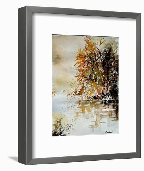 Watercolor 210505-Pol Ledent-Framed Art Print