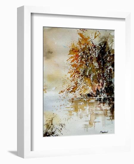 Watercolor 210505-Pol Ledent-Framed Art Print