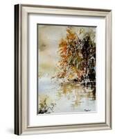Watercolor 210505-Pol Ledent-Framed Art Print
