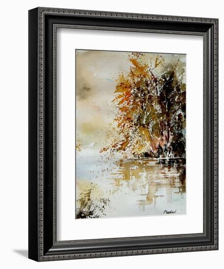 Watercolor 210505-Pol Ledent-Framed Art Print