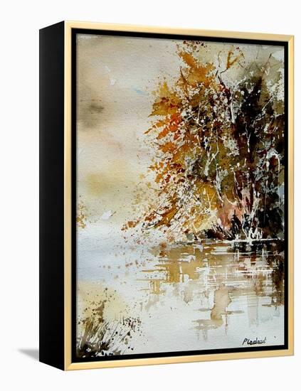 Watercolor 210505-Pol Ledent-Framed Stretched Canvas
