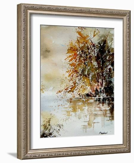 Watercolor 210505-Pol Ledent-Framed Art Print