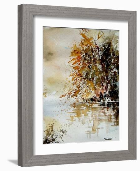 Watercolor 210505-Pol Ledent-Framed Art Print