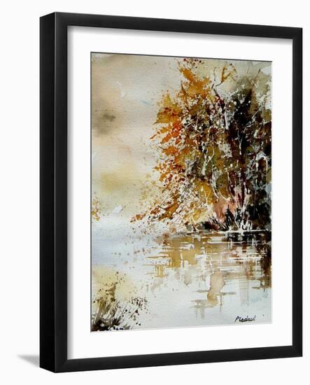 Watercolor 210505-Pol Ledent-Framed Art Print