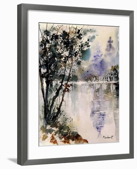 Watercolor 231203-Pol Ledent-Framed Art Print