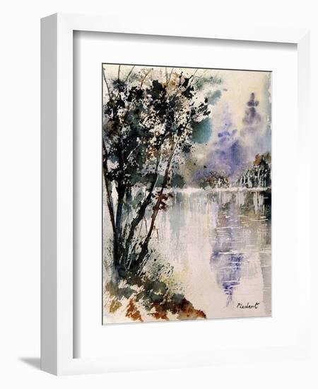 Watercolor 231203-Pol Ledent-Framed Art Print
