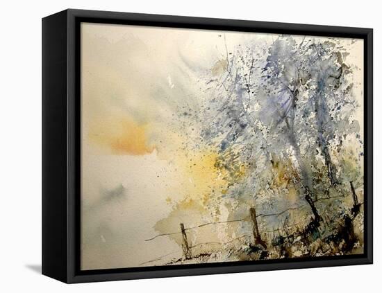 Watercolor 240505-Pol Ledent-Framed Stretched Canvas