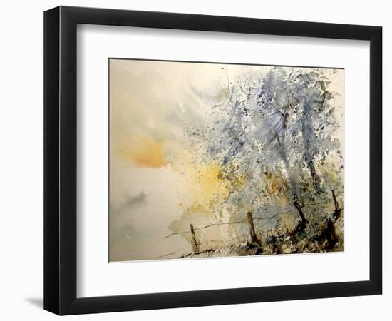 Watercolor 240505-Pol Ledent-Framed Art Print