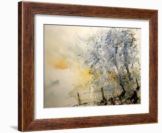 Watercolor 240505-Pol Ledent-Framed Art Print