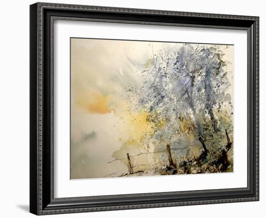 Watercolor 240505-Pol Ledent-Framed Art Print