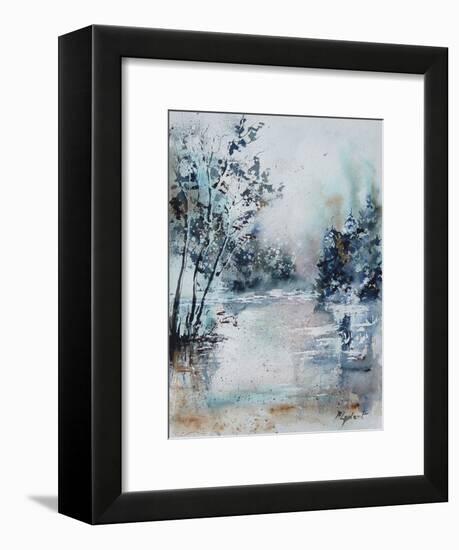 Watercolor 251203-Pol Ledent-Framed Art Print