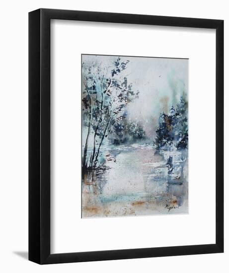 Watercolor 251203-Pol Ledent-Framed Art Print